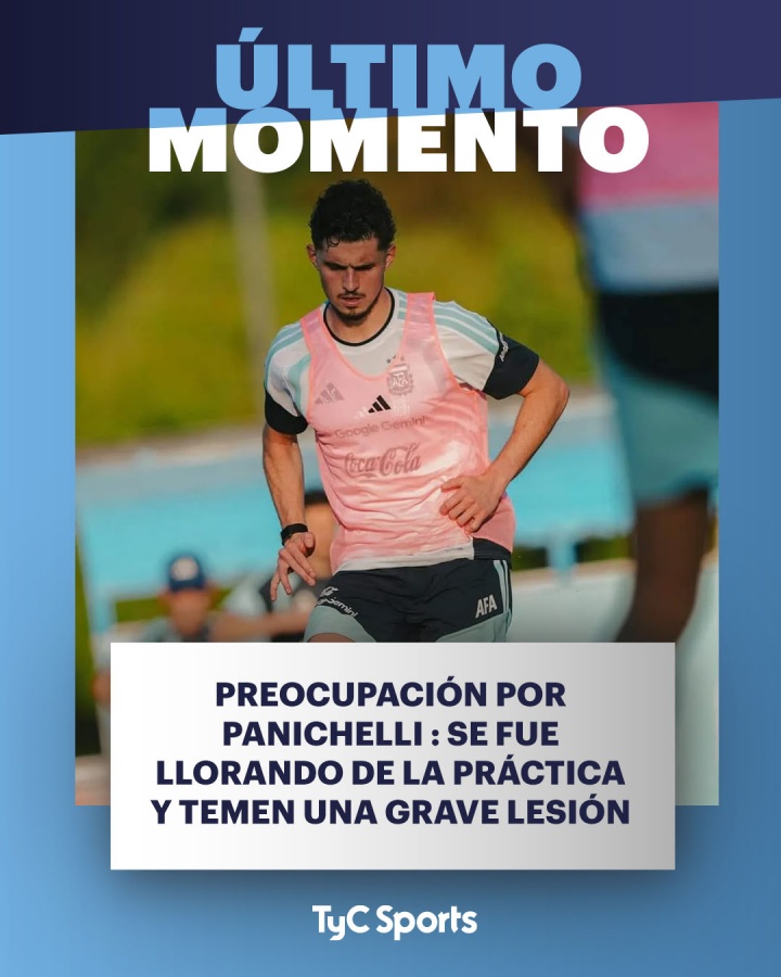 帕尼切利訓(xùn)練右膝受傷淚灑球場 曾遭十字韌帶重傷