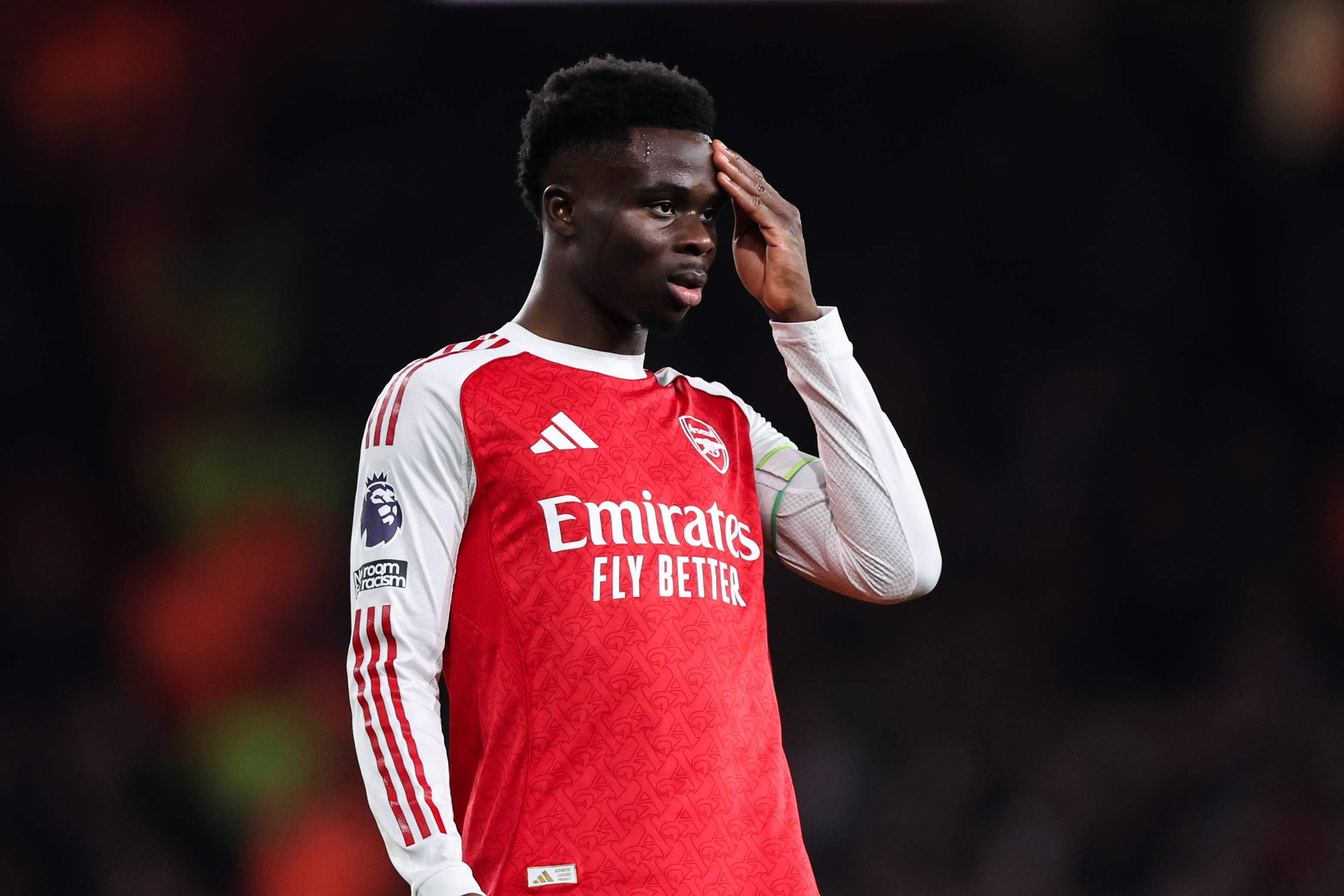 數(shù)據(jù)揭示薩卡困境：創(chuàng)造機(jī)會轉(zhuǎn)化率低 內(nèi)切空間被隊(duì)友占據(jù)