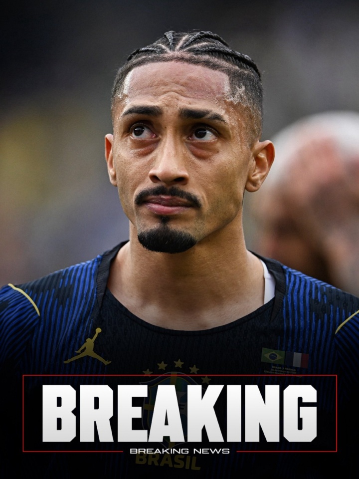 巴西隊(duì)連損兩將 拉菲尼亞韋斯利右大腿后側(cè)肌肉受傷退出本期名單