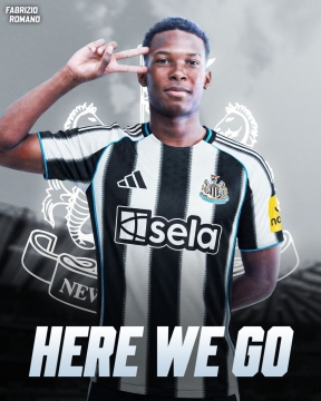 羅馬諾確認(rèn)紐卡敲定厄瓜多爾16歲邊鋒馬丁內(nèi)斯