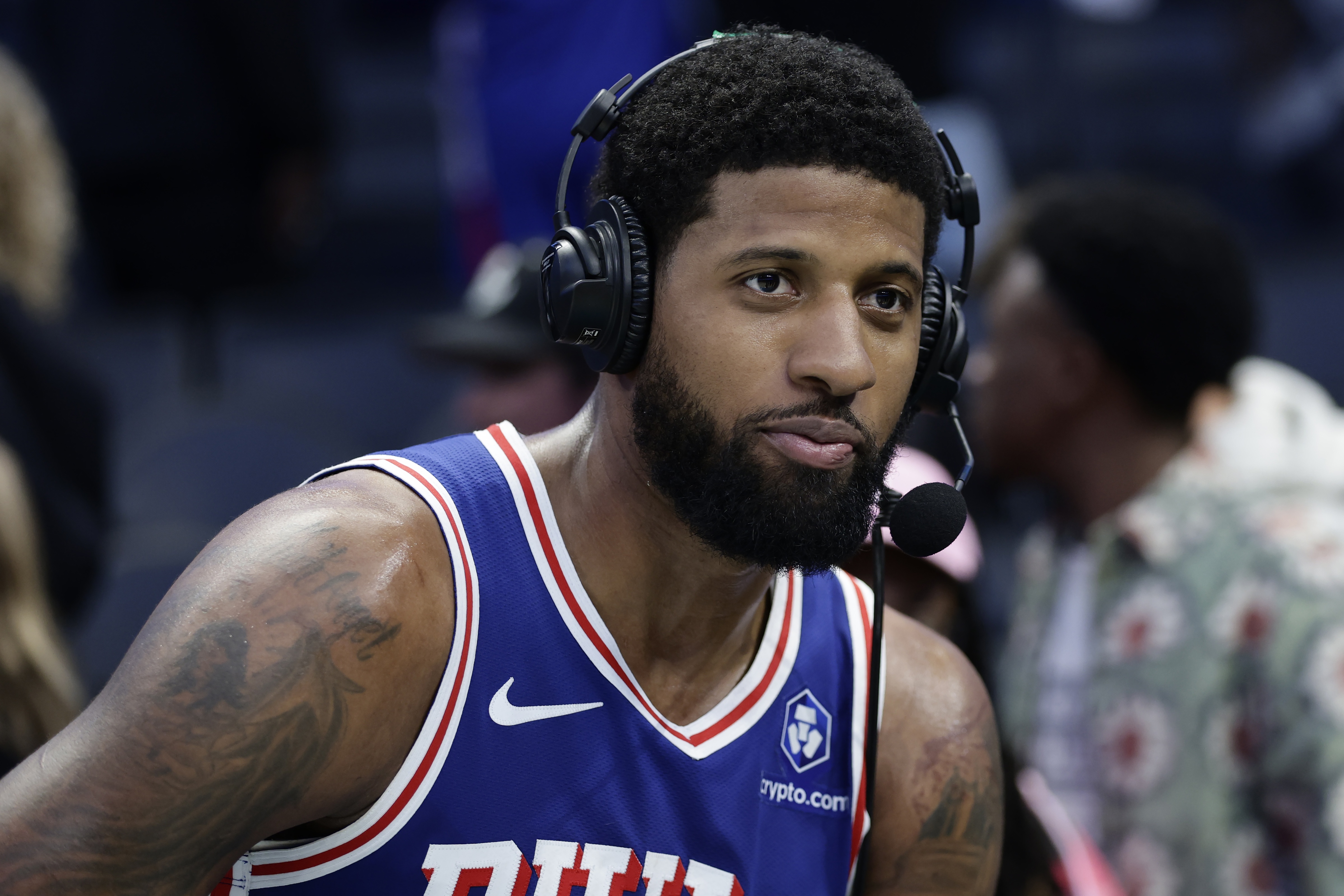 喬治回歸四戰(zhàn)場(chǎng)均28+7+3搶斷 76人同期3勝1負(fù)