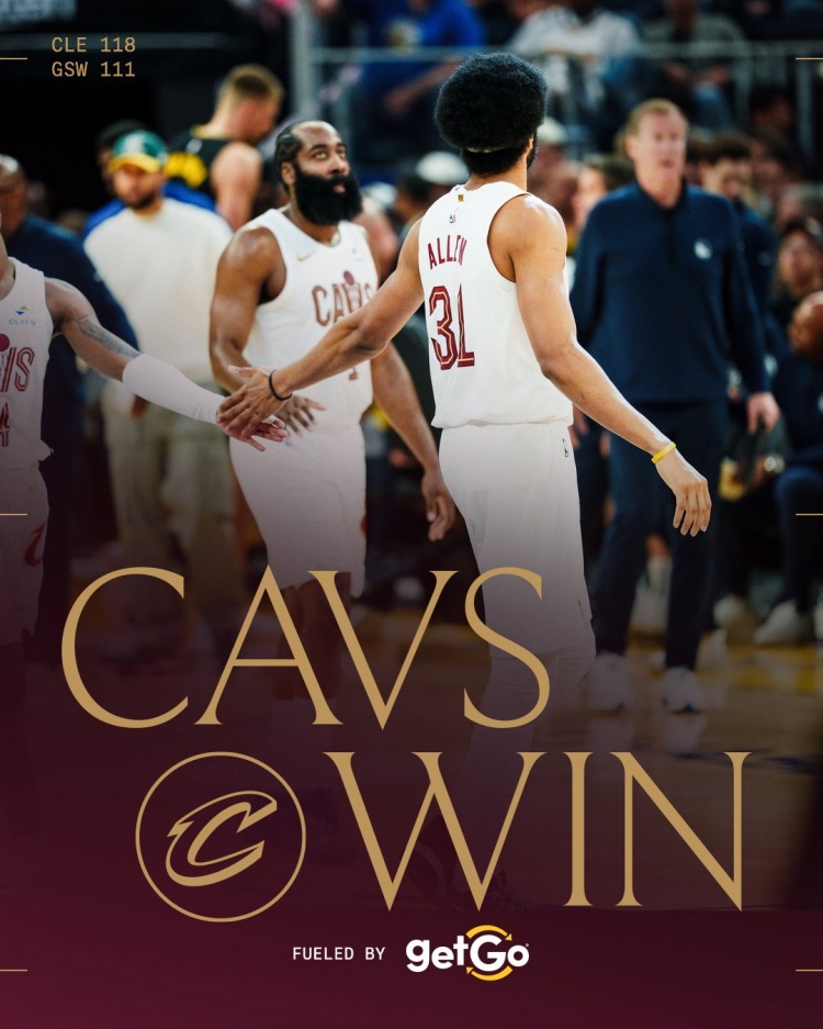 騎士主場(chǎng)力克勇士 哈登阿倫高效表現(xiàn)登官方海報(bào)