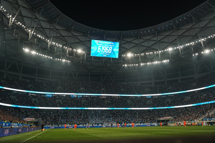 中超第8輪總上座306334人再破歷史紀錄，場均38292人