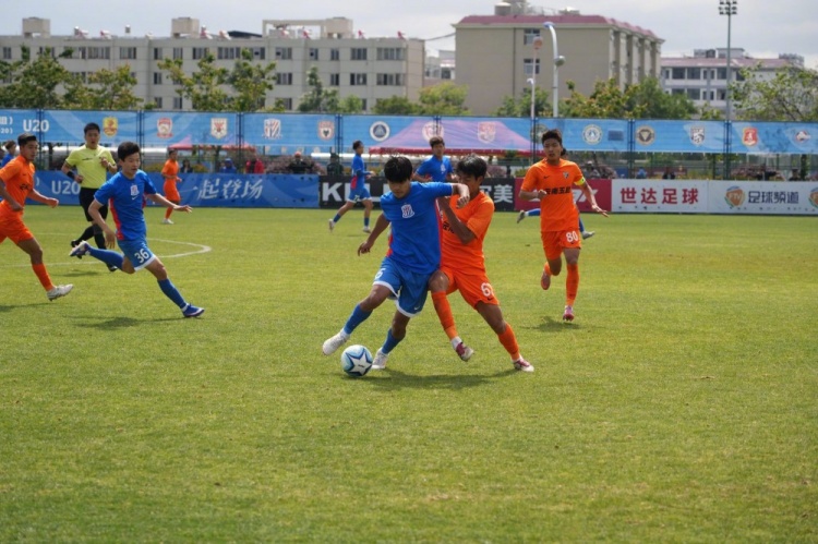 申花U20兩翼齊飛2-0云南玉昆，黃毅豪張煜建功