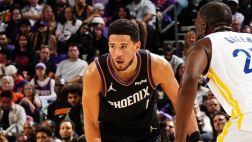 [布克集錦]正負(fù)值+25最高！布克12中5拿下20分6板8助全面數(shù)據(jù) 罰球10中10