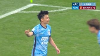 積分追平對手！大連英博1-0送重慶銅梁龍賽季首敗 羅競凌空斬制勝