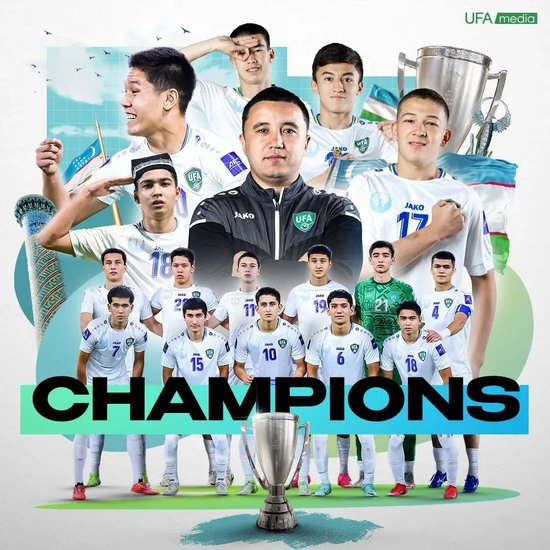 9人作戰(zhàn)2-0勝沙特，烏茲別克U17亞洲杯奪冠，三年三線突破青訓(xùn)成果